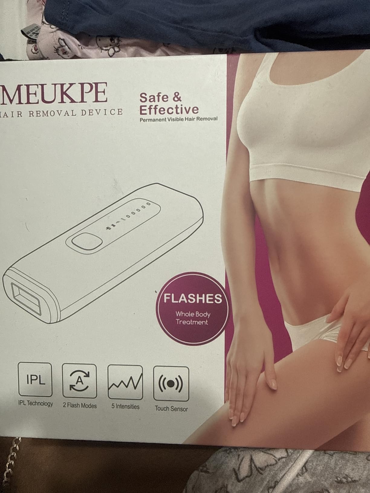 IPL Hair Removal Device for Women and Men at Home | AI06 Laser Hair Removal, Long-Lasting Result, 999,999 Flashes, Nearly Painless, for Face Legs Arms Bikini Line Whole Body customer photo 2