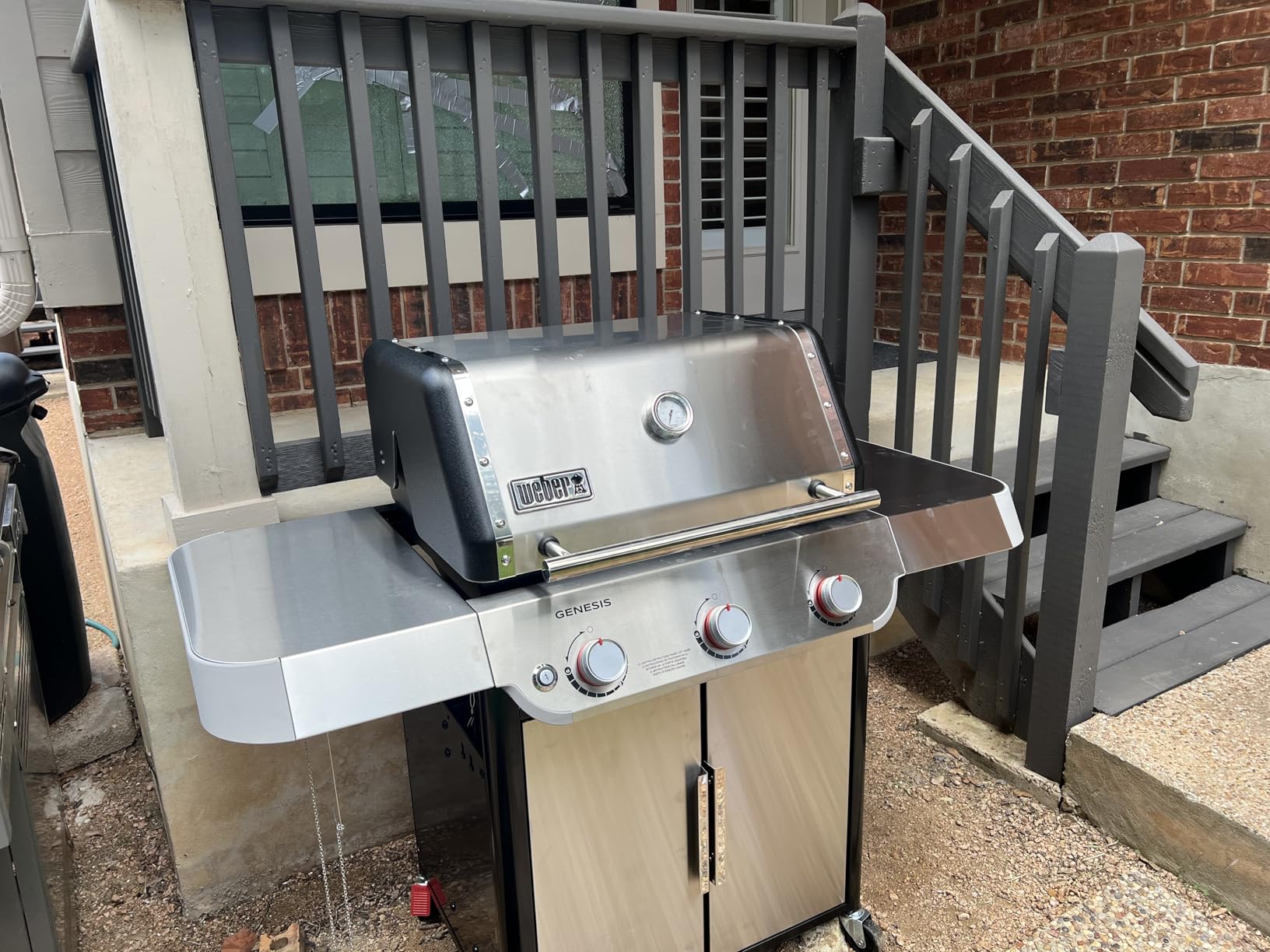 Weber Genesis S-315 Liquid Propane Gas Grill for Outdoor Cooking, Stainless Steel, 3 Burners - Stainless Steel Cooking Grates & PureBlu Burners customer photo 1