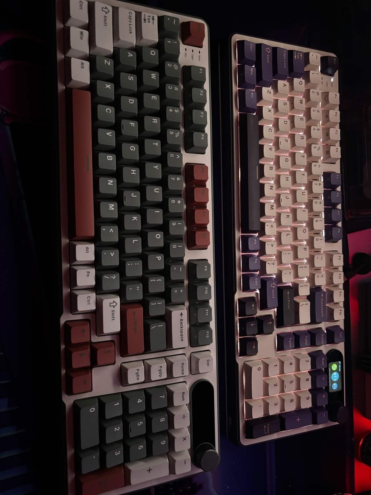 RK ROYAL KLUDGE S98 Mechanical Keyboard w/Smart Display & Knob, Top Mount 96% Wireless Mechanical Keyboard BT/2.4G/USB-C, Hot Swappable, Software Support, Creamy Sounding, 98 Keys customer photo 2