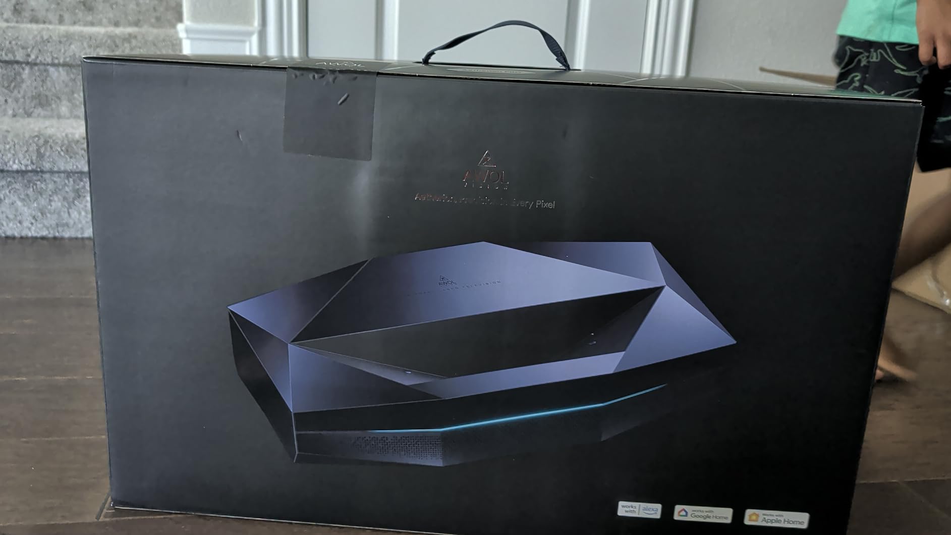 AWOL VISION LTV-3000 Pro 4K 3D Ultra Short Throw Triple Laser Projector, Dolby Vision & Atmos, HDR10+, 150