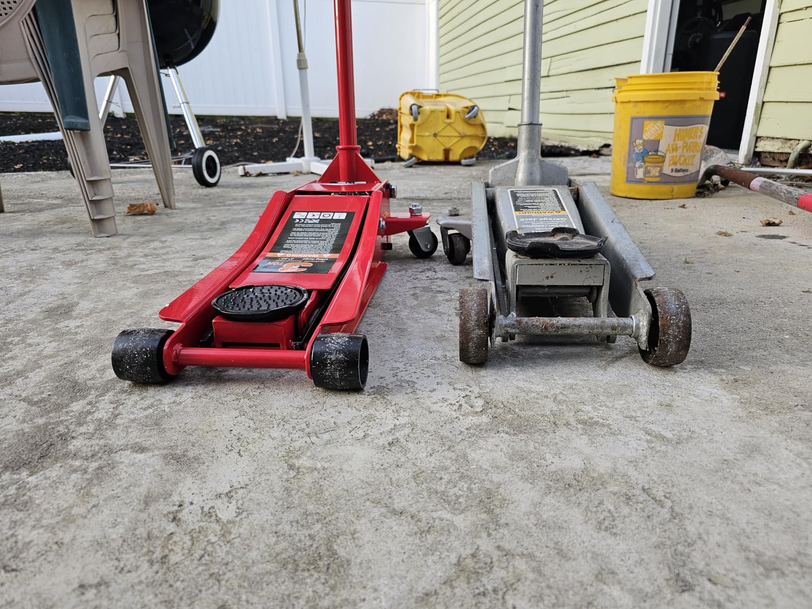 DNA Motoring Low Profile Hydraulic Trolley Service/Floor Jack, 3 Ton (6000 lbs) Capacity customer photo 2