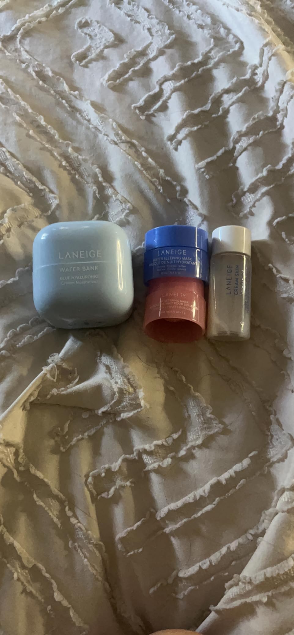 LANEIGE Water Bank Blue Hyaluronic Cream Moisturizer: Hydrating Korean Face Cream with Squalane & Ceramide for Skin Barrier Support, Dermatologist-Tested customer photo 2