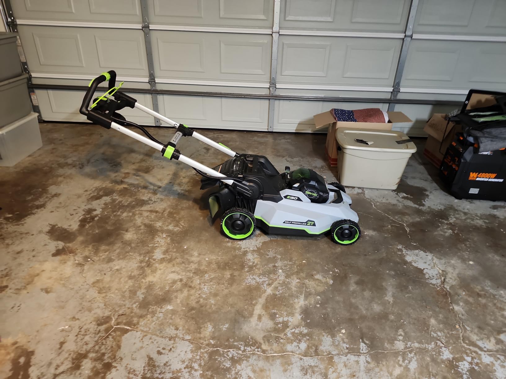 EGO Power+ Cordless Electric Lawn Mower, Self-Propelled, Includes 56V 7.5Ah Battery and Rapid Charger (LM2135SP) Plus Extra 5.0Ah Battery customer photo 2