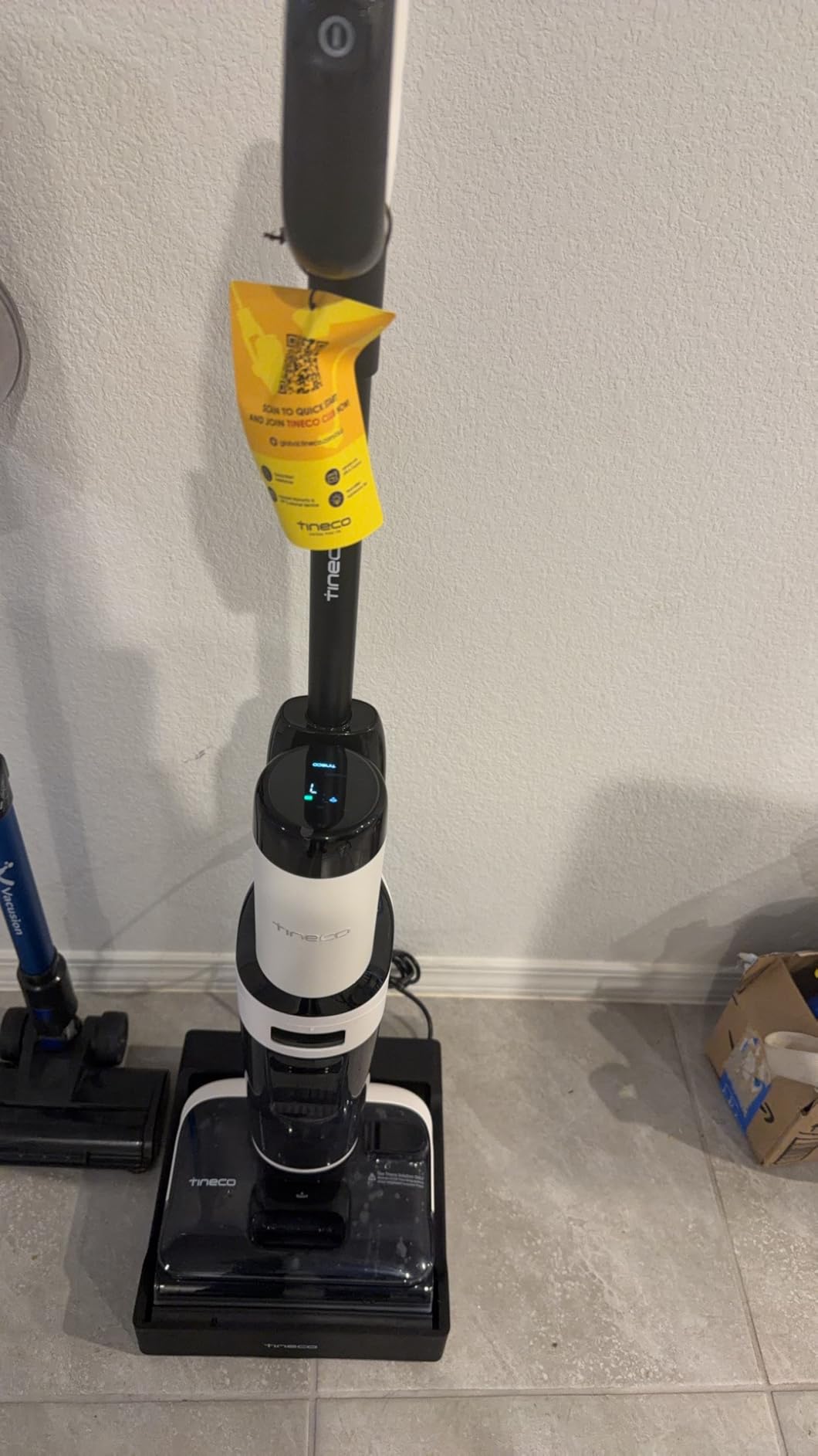 Tineco Floor ONE Stretch S6 Cordless Wet Dry Vacuum Cleaner, 180°Lay-Flat Smart Vacuum Mop, 40 Minutes Long Runtime 158℉ Flashdry Self-Cleaning, Dual-Sided Edge Cleaning Lightweight Floor Cleaner customer photo 2