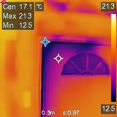 HF96 Thermal Camera with AI Scene Detection, Laser Pointer, 240x240 Super Resolution, -4F~1022F, Thermal Imaging Camera for HVAC Electrical Building Inspection, 25Hz customer photo 1