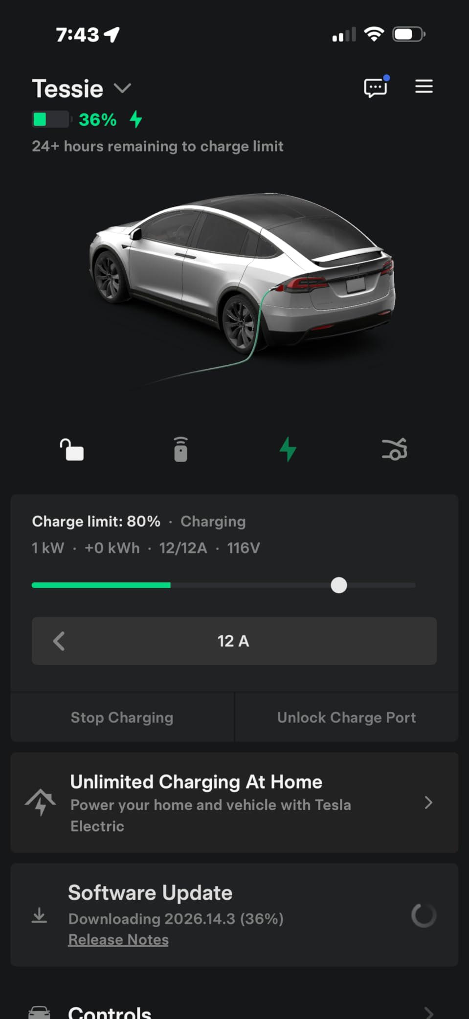 SEGUMA Level 1/2 Tesla Charger, ETL Certified 12A/16A, 25ft Cable, Dual Voltage 240V NEMA 6-20 Plug & 120V NEMA 5-15 Adapter, NACS Connector, Portable Home Electric Car EV Charger for Tesla Y/X/3/S customer photo 2
