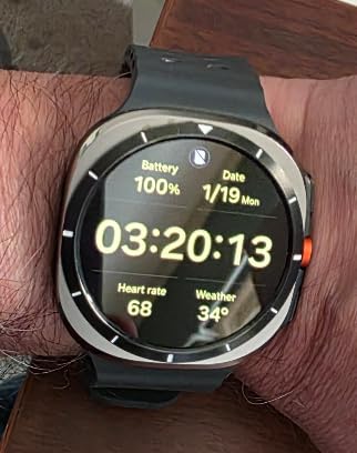 Galaxy Watch Ultra (2024) 47mm LTE AI Smartwatch w/Energy Score, Wellness Tips, Heart Rate Tracking, Sleep Monitor, Fitness Tracker, GPS, Titanium Silver [US Version, 1Yr Manufacturer Warranty] customer photo 1