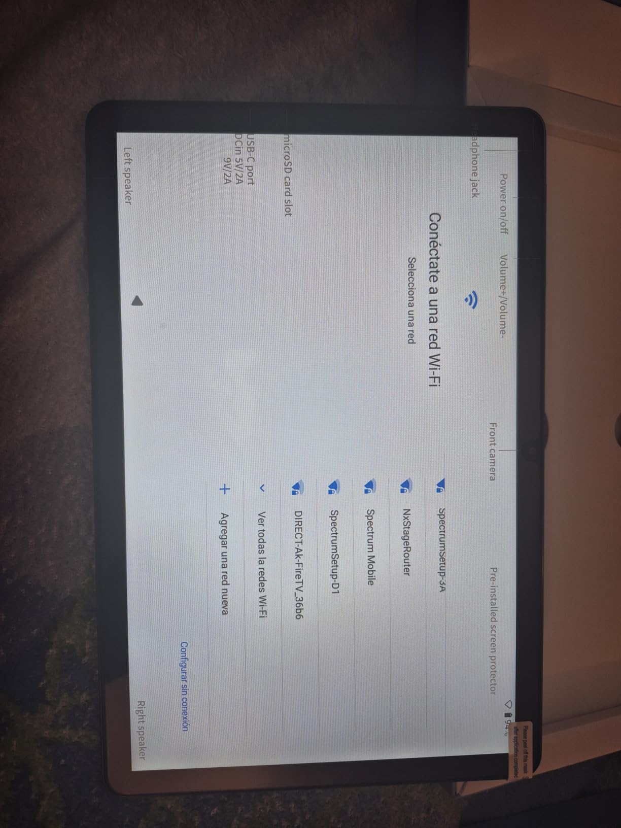 WXUNJA Android 16 Tablet,11 Inch Tablets with Octa Core Processor, 28GB RAM 128GB ROM 1TB Expand, Widevine L1, 8000mAh Battery, 2.4/5Ghz Dual WiFi/GPS/FM, 5/8MP Cameras, Case Included, Blue customer photo 1