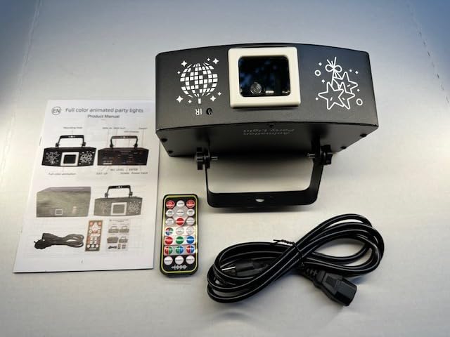 RGB Full-Color 3D Animated Laser DJ Light - Sound Activated, High-Speed 15K Scanner with Remote & DMX512 Control for Clubs, Bars, Parties & Weddings customer photo 2