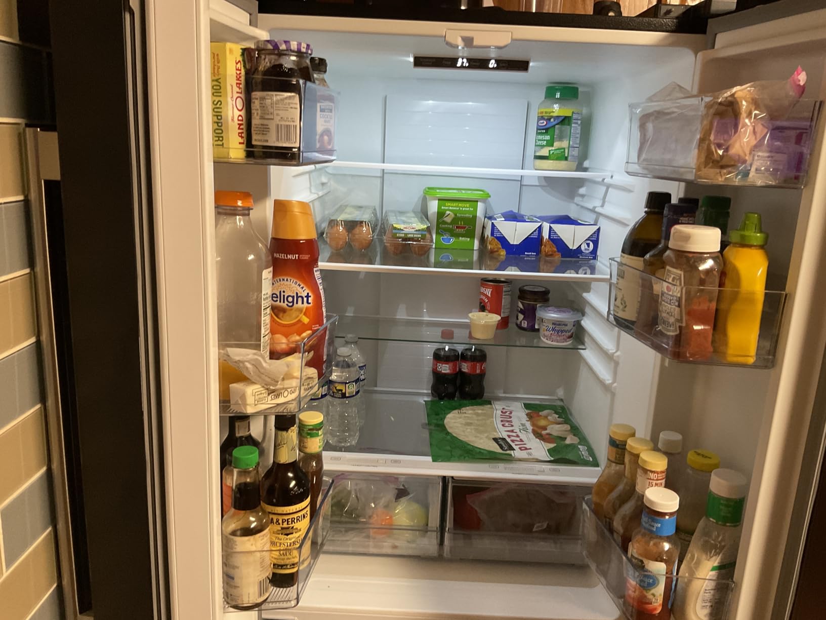BLACK+DECKER 16 Cu. Ft. French Door Refrigerator with Built-in Ice Maker, Full Size Refrigerator with Bottom Mount Freezer Drawer, Frost Free, ENERGY STAR certified, BRF1600GIMS, Stainless Look customer photo 1