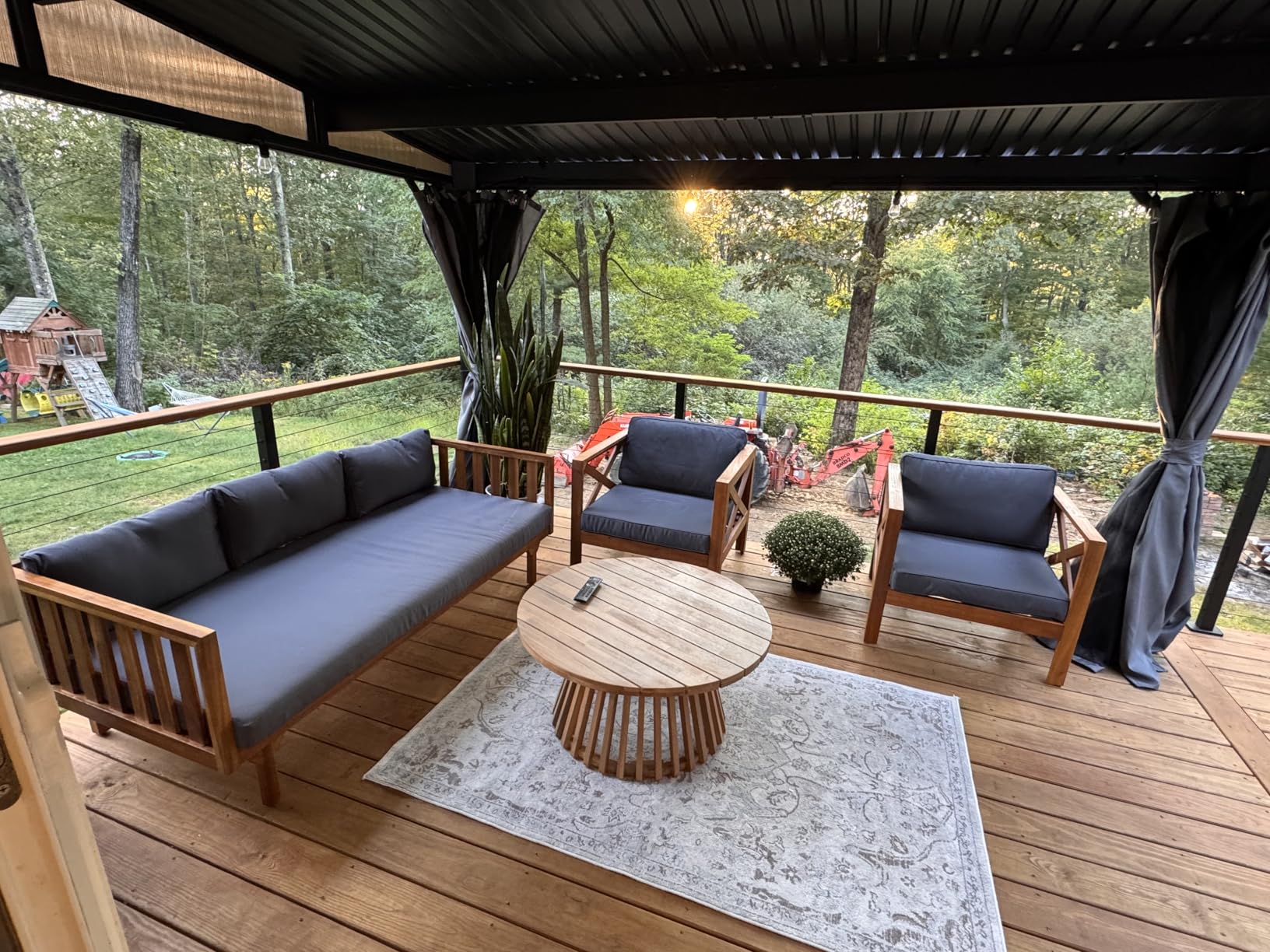 Muzata 16-20ft Modular Cable Railing Kit for Deck Surface Mount 36in RW17 customer photo 2