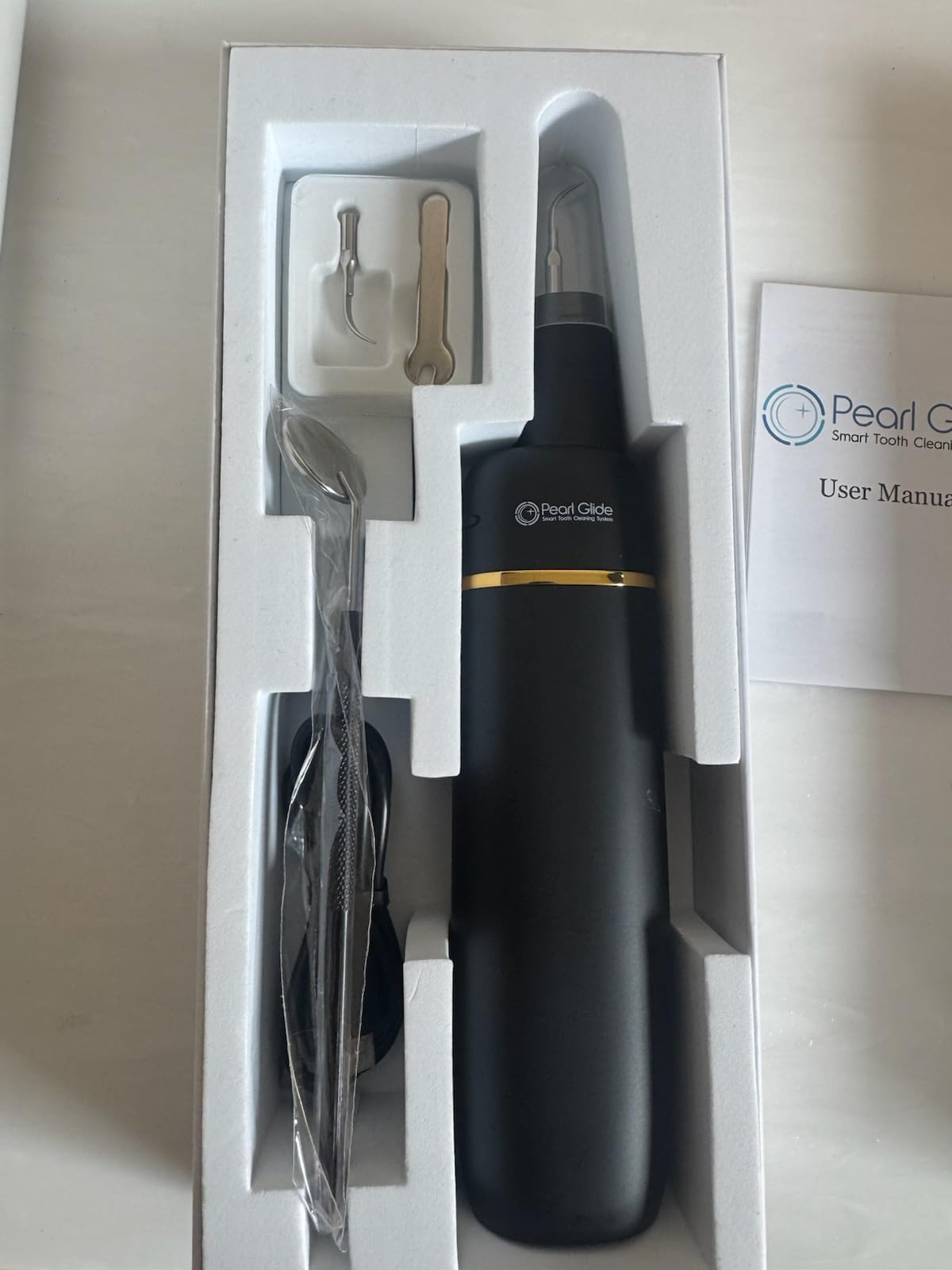 Smart Tooth Cleaning System - Sonic Tooth Cleaner with 360° HD Video Imaging, Dental Calculus Remover with LED Lighting, Three Cleaning Modes, Water Tank customer photo 2