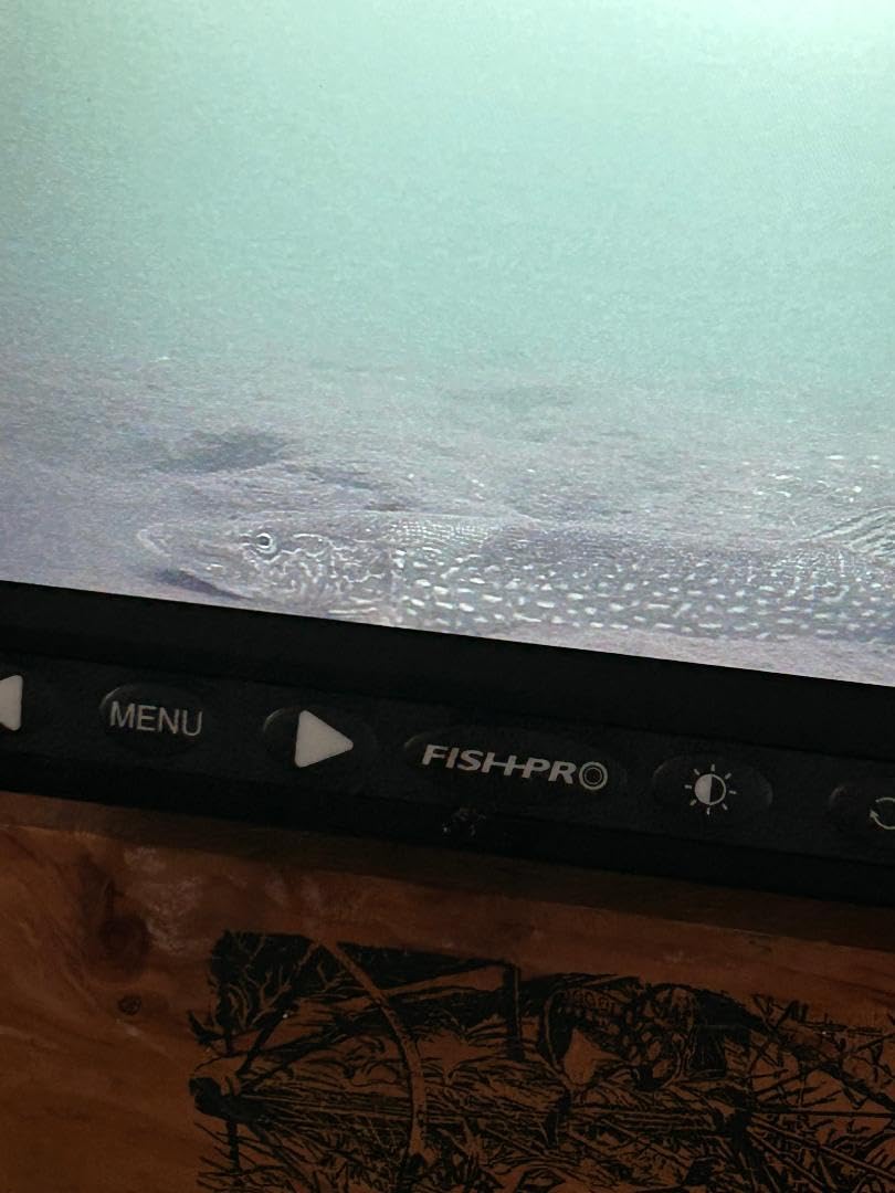 [FishPRO 2026 Upgrade] HD 1080P Underwater Fishing Camera 7'' IPS w/10,000mAh, Ice Fishing Camera, Fish Finder Camera for Ice Lake Boat Fishing w/USB-C, LED+IR, 82ft customer photo 2