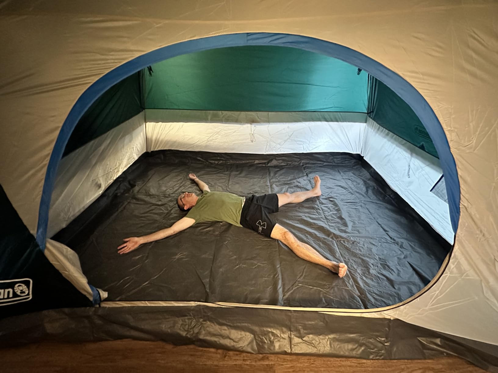 Coleman Skydome Camping Tent with 5 Minute Setup, 2/4/6/8 Person Weatherproof Tent with Rainfly & Carry Bag, 20% More Headroom Than Traditional Canopies customer photo 2
