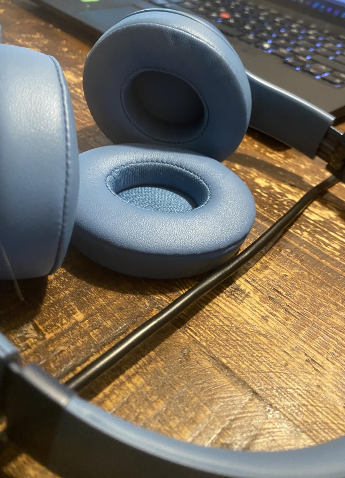 WC PadZ Solo 4 - Upgraded Replacement Earpads for Beats Solo 4 by Wicked Cushions | Enhanced Comfort & Sound Isolation | 90's Black customer photo 1