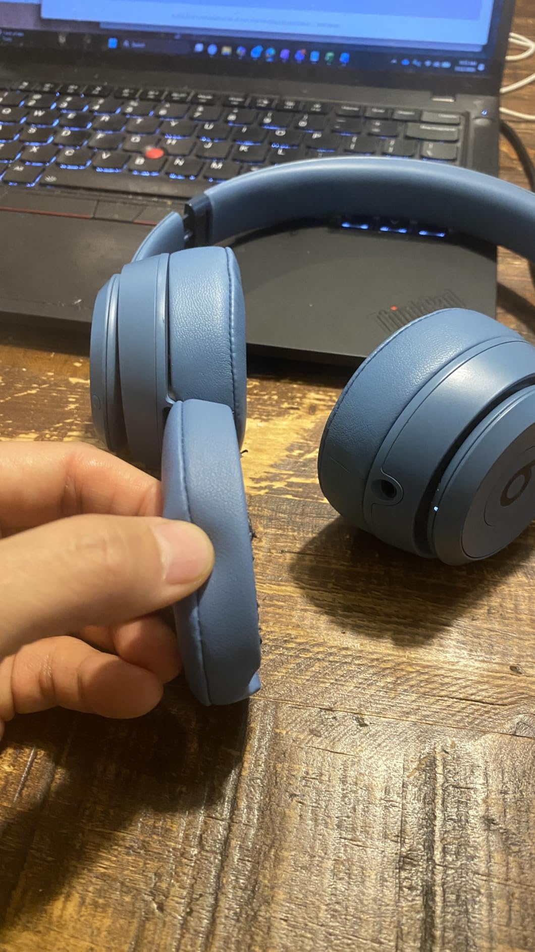 WC PadZ Solo 4 - Upgraded Replacement Earpads for Beats Solo 4 by Wicked Cushions | Enhanced Comfort & Sound Isolation | 90's Black customer photo 2