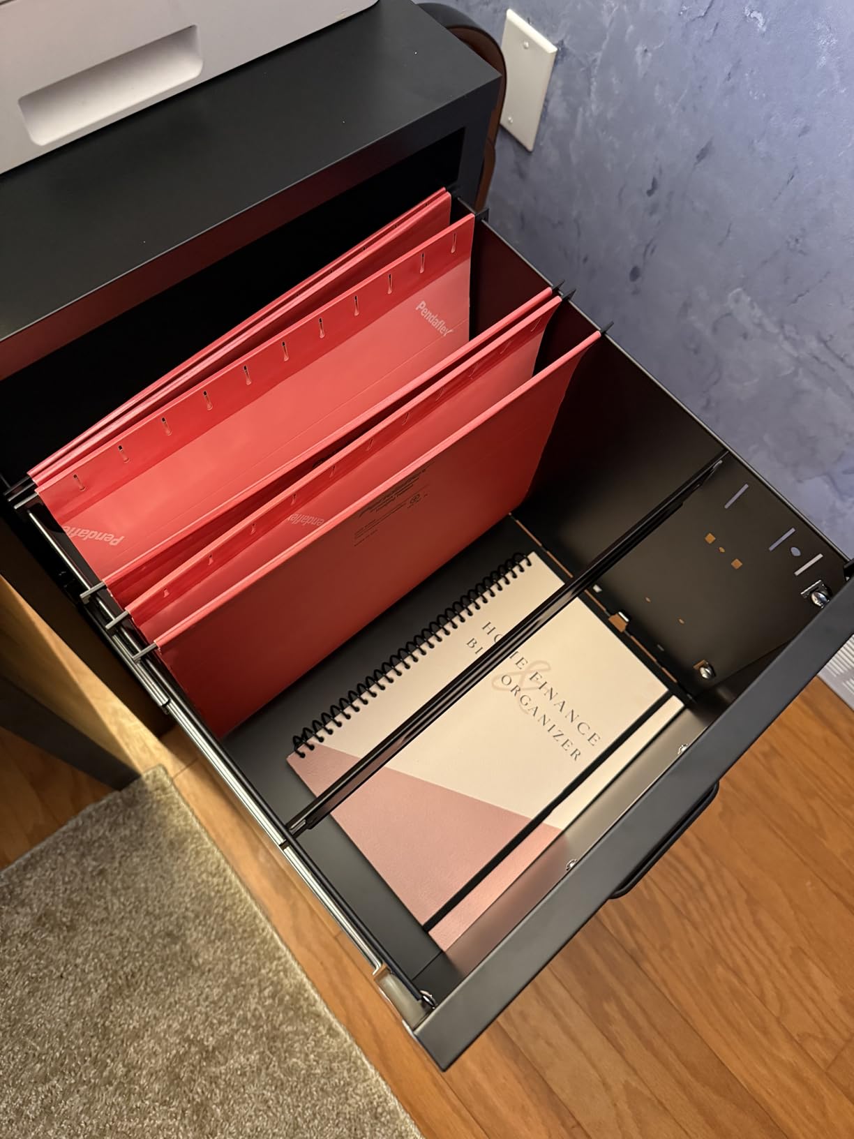 BYNSOE 2 Drawer File Cabinet with Lock, Vertical Filing Storage Cabinet, Steel Vertical File Cabinets for Letter Size customer photo 2
