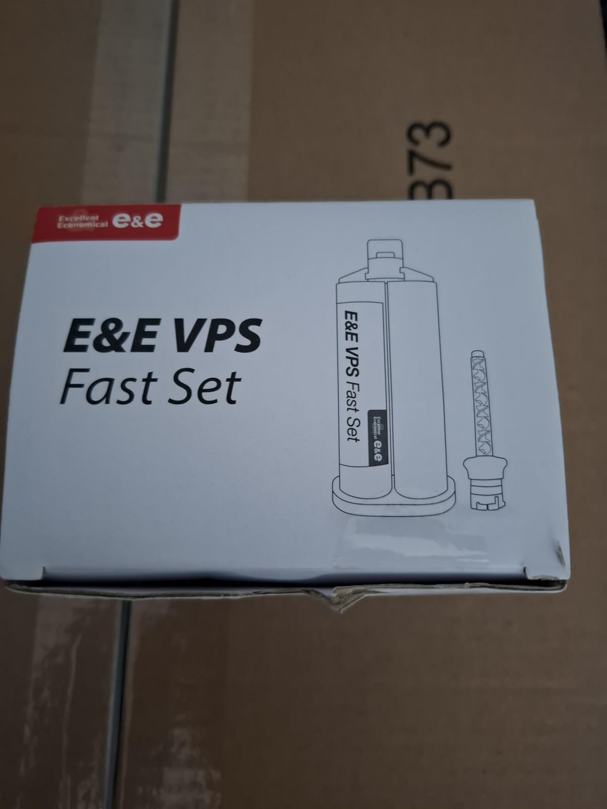 E&E Light Body Fast Set - 4 x 50ml Cartridges + 24 Mixing Tips + 24 Intraoral Tips - 40 Sec Working Time, 2 Min Setting Time - Fast, Precise Material customer photo 2