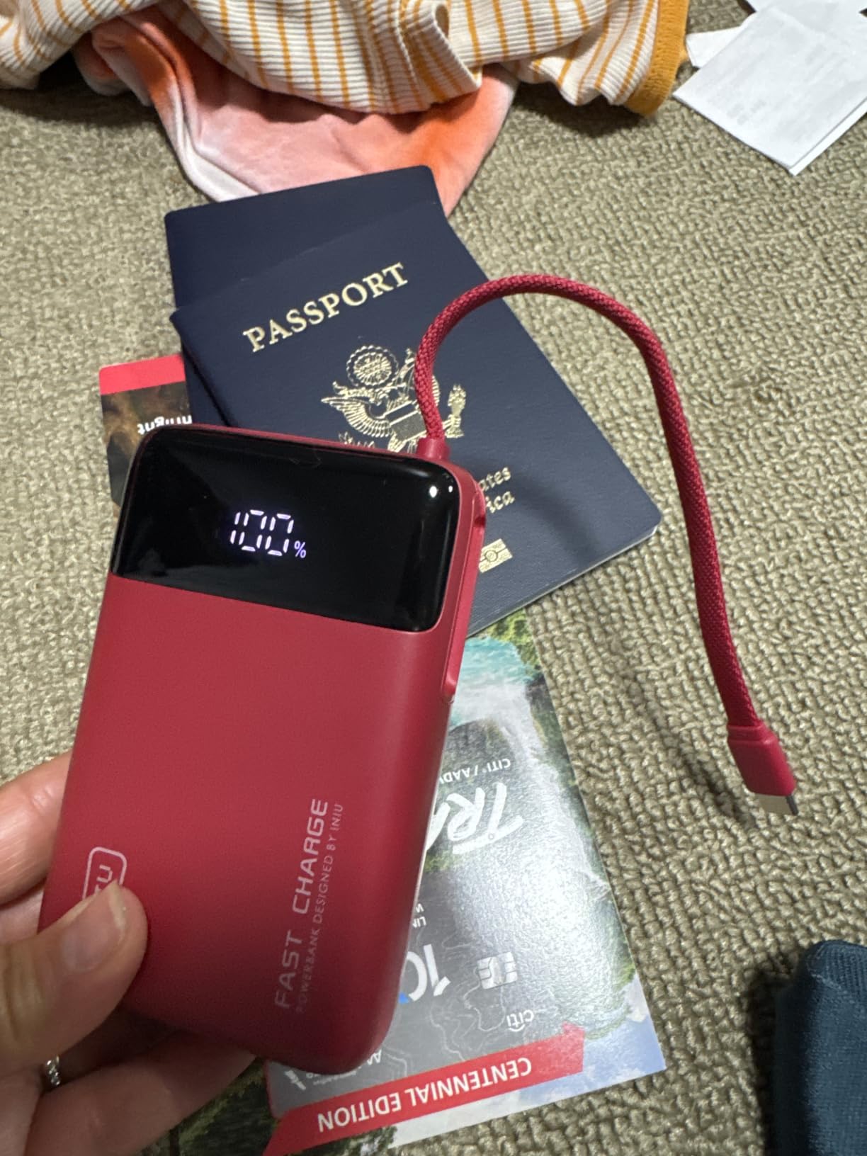 INIU Laptop Power Bank, Smallest 25000mAh 100W Fast Charging Battery Pack customer photo 1