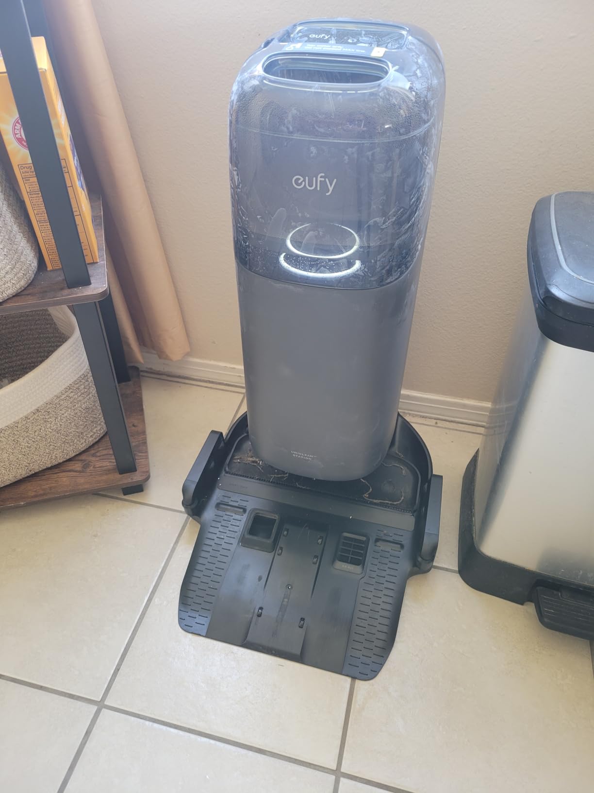 Eufy S1 with All-in-One Station, HydroJet System with Roller Mop, Robot Vacuum and Mop Combo, Incredible Suction, Obstacle Avoidance, Multi-Level Mapping, Mop Auto-Retraction, Perfect for Pet Hair customer photo 1