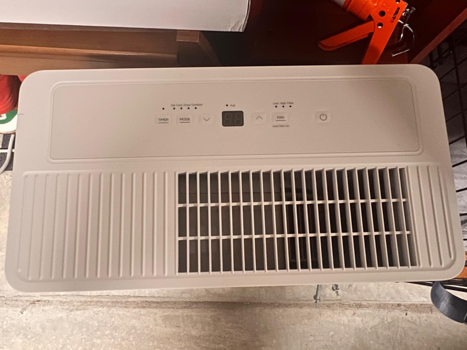 EUHOMY 160 Pint Crawl Space Dehumidifier with Drain Hose, Dehumidifier for Home and Basement, Dehumidify Up to 7000 Sq.Ft Commercial Dehumidifiers, Timer on/off, Automatic Dehumidification customer photo 1