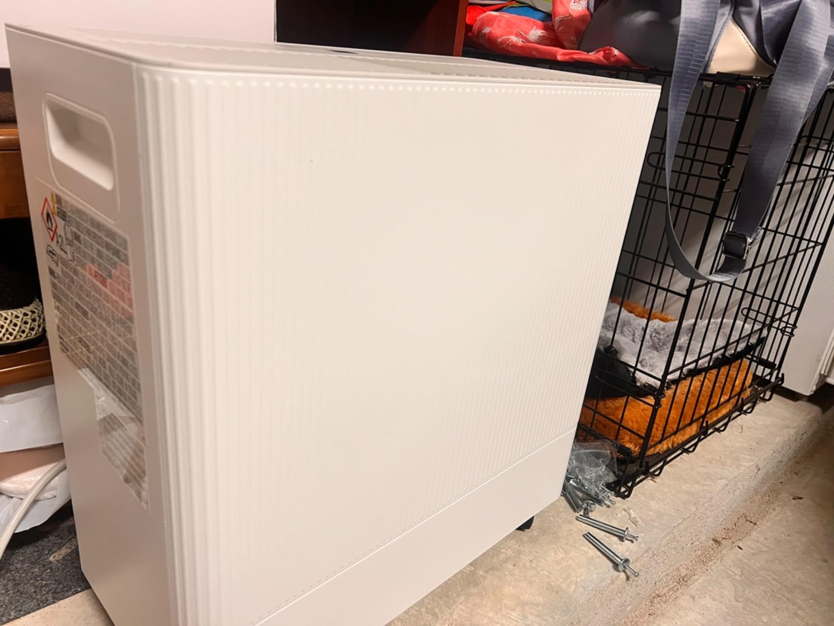 EUHOMY 160 Pint Crawl Space Dehumidifier with Drain Hose, Dehumidifier for Home and Basement, Dehumidify Up to 7000 Sq.Ft Commercial Dehumidifiers, Timer on/off, Automatic Dehumidification customer photo 2