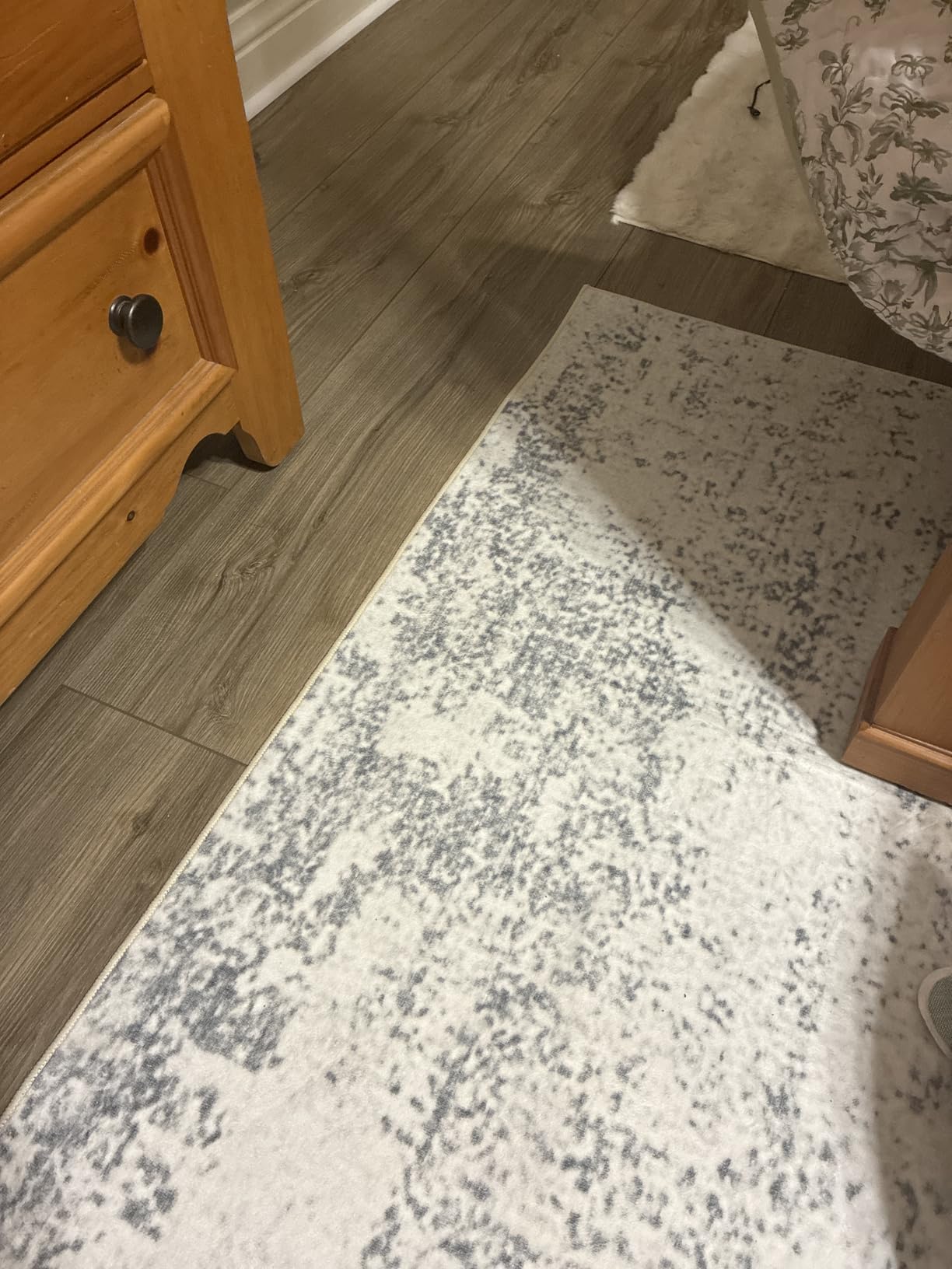 8x10 Area Rugs for Living Room - Washable Rug Modern Abstract Soft Large Neutral Non-Slip Carpet Indoor Floor Stain Resistant Thin Carpets for Bedroom Dining Room Farmhouse Nursery Home Office Grey customer photo 2