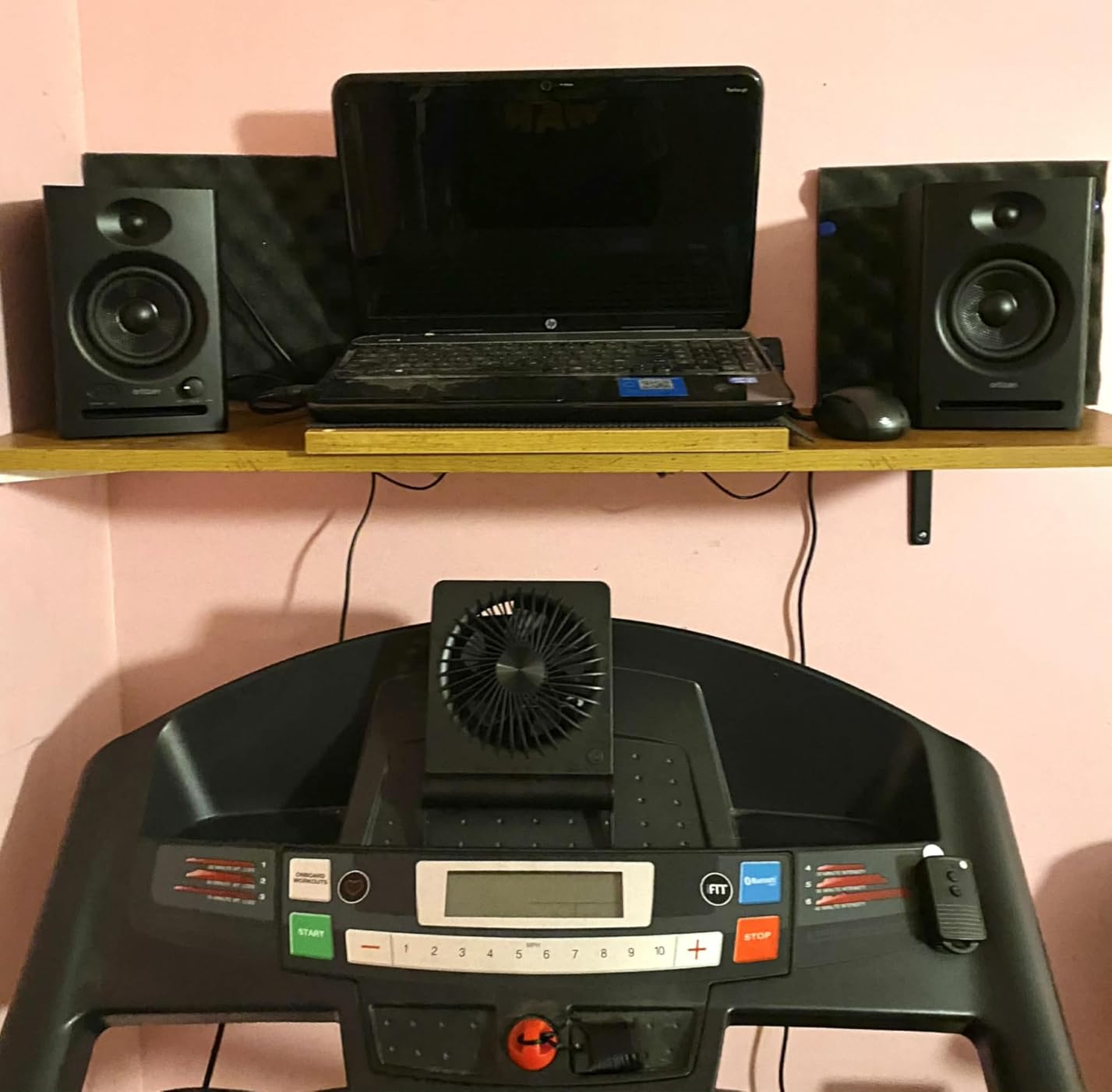 Ortizan C7 Dual-Mode 2.0 Studio Monitors, Active Monitor Speakers for Near Field Music Production, Bluetooth 5.3 Wireless Computer PC Monitor Gaming Bookshelf Speakers (Pair, Black) customer photo 2