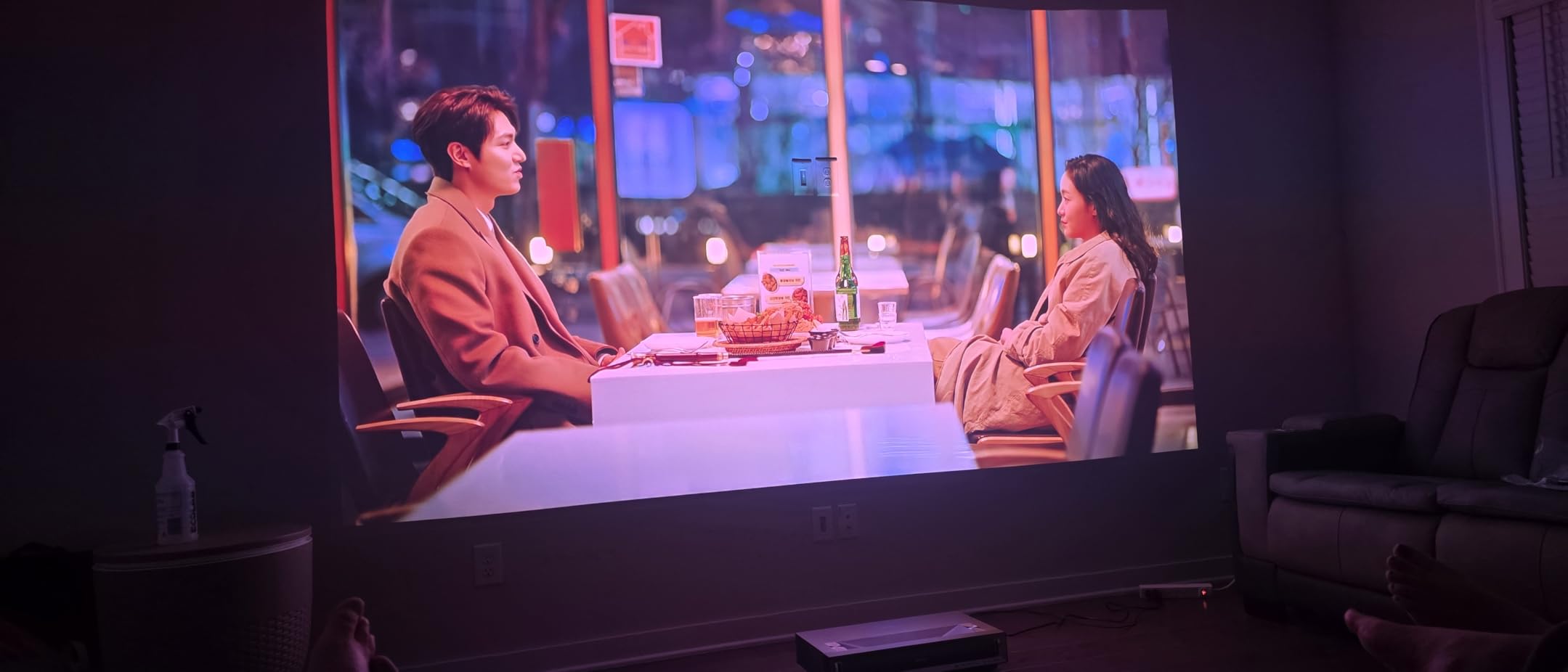 Hisense PX3-PRO Ultra Short Throw Triple Laser Projector, 4K UHD, 80