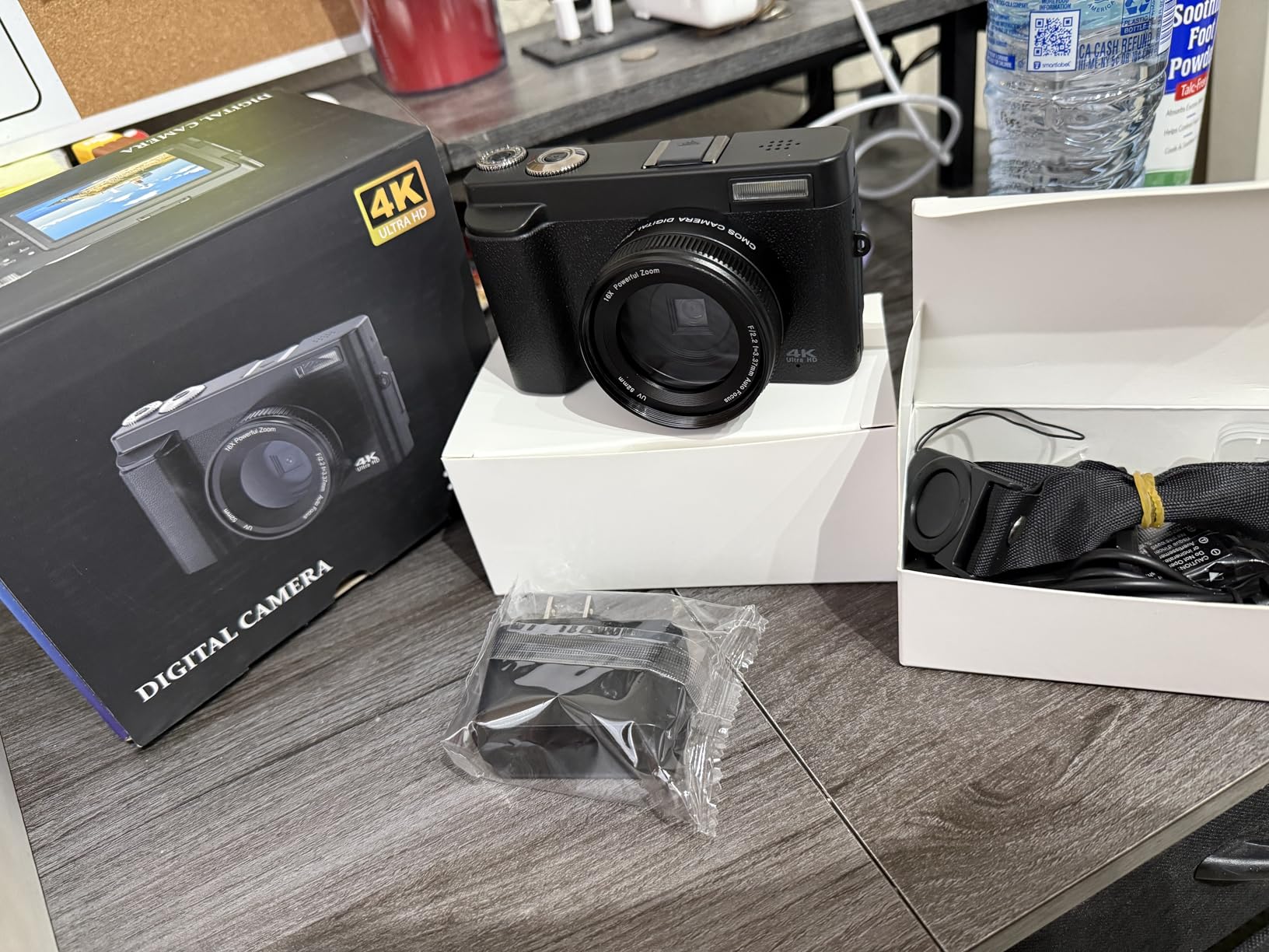 4K Digital Camera for Beginners & Teens, Autofocus 48MP Vlogging Camera for YouTube, 3'' 180°Flip Screen Camera with Flash 16X Zoom, 32G Card Battery Charger Black, Easy to Use customer photo 2