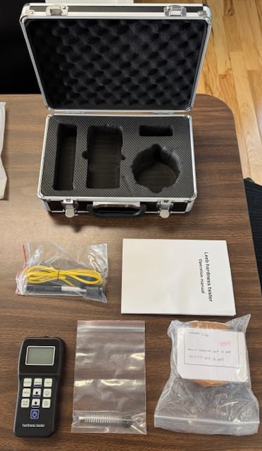 Metal Hardness Tester - Portable Hardness Tester Kit with Test Block, Pen Type Richter Hardness Tester, Rockwell Metal Hardness Meter customer photo 2