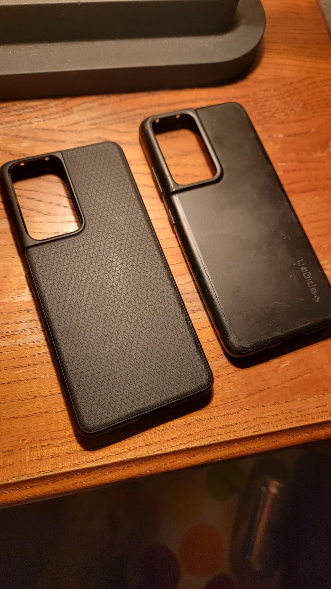 Spigen Galaxy S25 Case, Liquid Air [No Magnet Ring] [Military-Grade Protection] - Matte Black customer photo 2