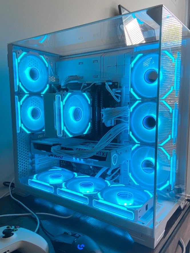 Lian Li O11 Vision Compact Black-Steel-Tempered Glass ATX Mid Tower Computer Case-Back Connect Support-O11VPX customer photo 2