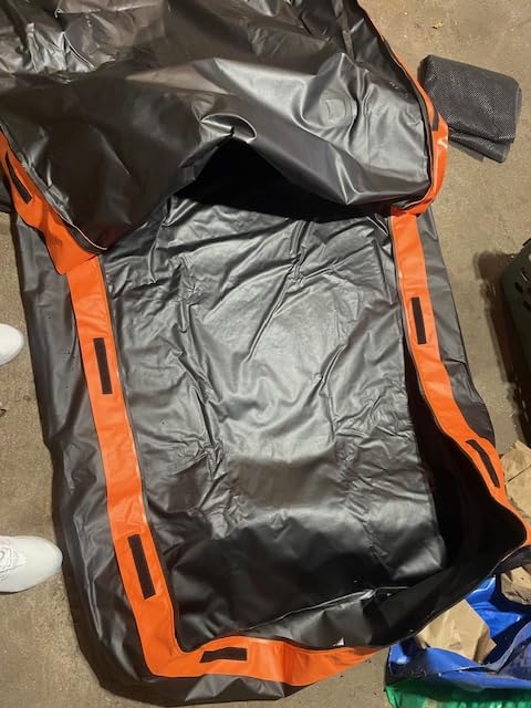 Sailnovo Car Rooftop Cargo Carrier 21 Cubic Feet, Waterproof 1000D PVC Car Roof Bag with Anti-Slip Mat, Combination Lock, Storage Bag, Door Hooks & Tie-Down Strap fit Vehicle with/Without Luggage Rack customer photo 2