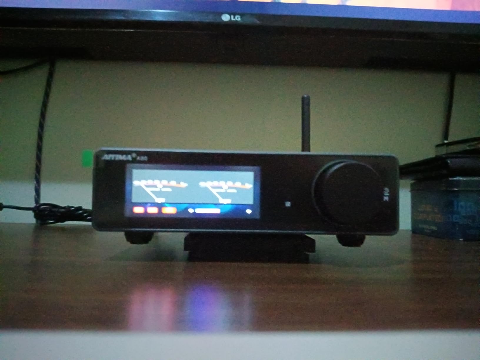 AIYIMA A80 Bluetooth Stereo Amplifier DAC HiFi Home Audio Component TPA3255 with PFFB, 2 Channel Hi-Res Class D Power Amp | PC-USB COA Opt Inputs, Digital VU Meter | Pre-Out | TRS Balanced Input | Tone customer photo 1