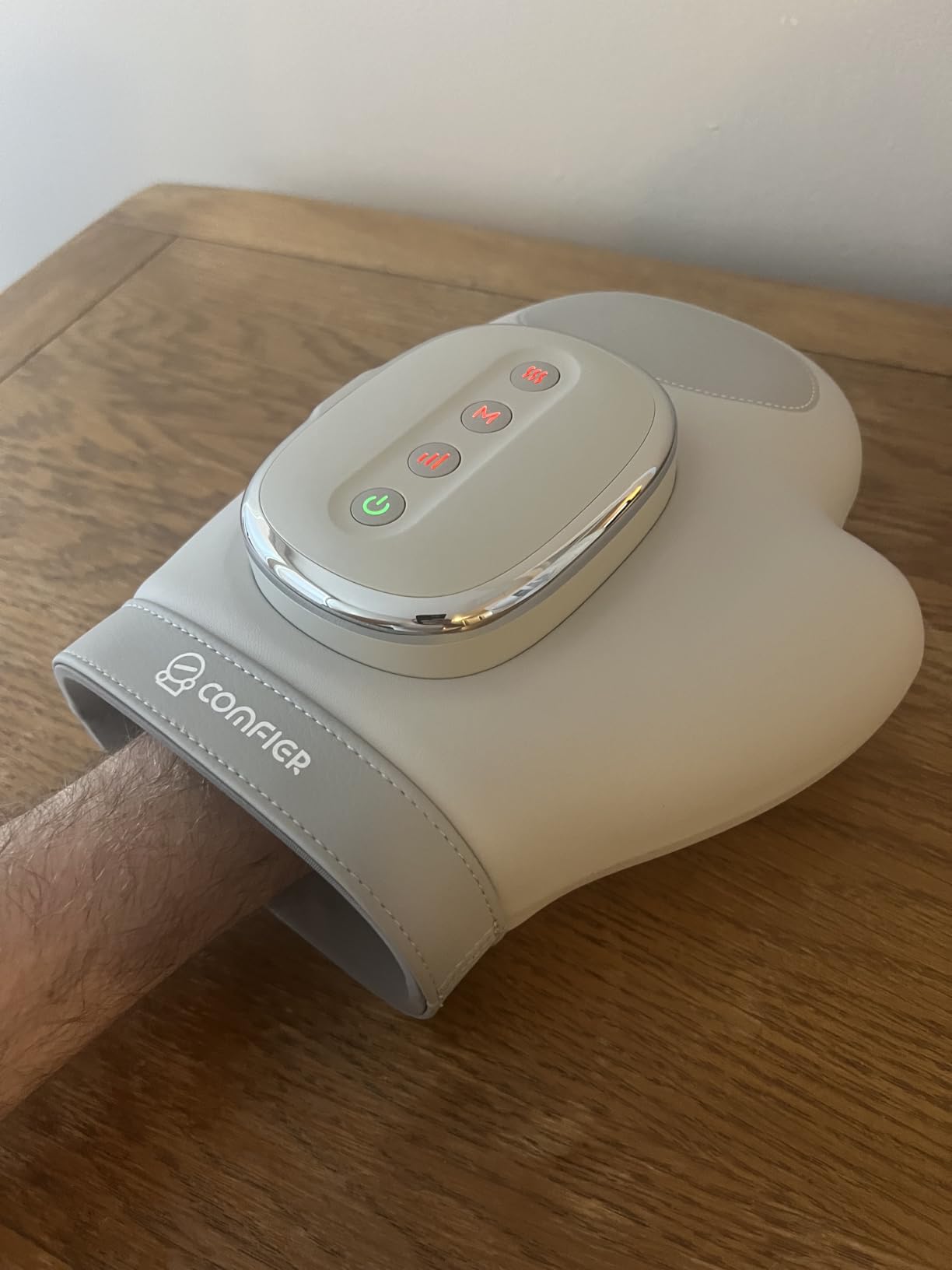 COMFIER 2026 Hand Massager with Heat & Compression, FSA Eligible Items Only | Arthritis Carpal Tunnel, Large Hand Chamber Fits Left Right Hand, 5 Compression, 3 Heat Levels, Birthday Gift for Women Men customer photo 2