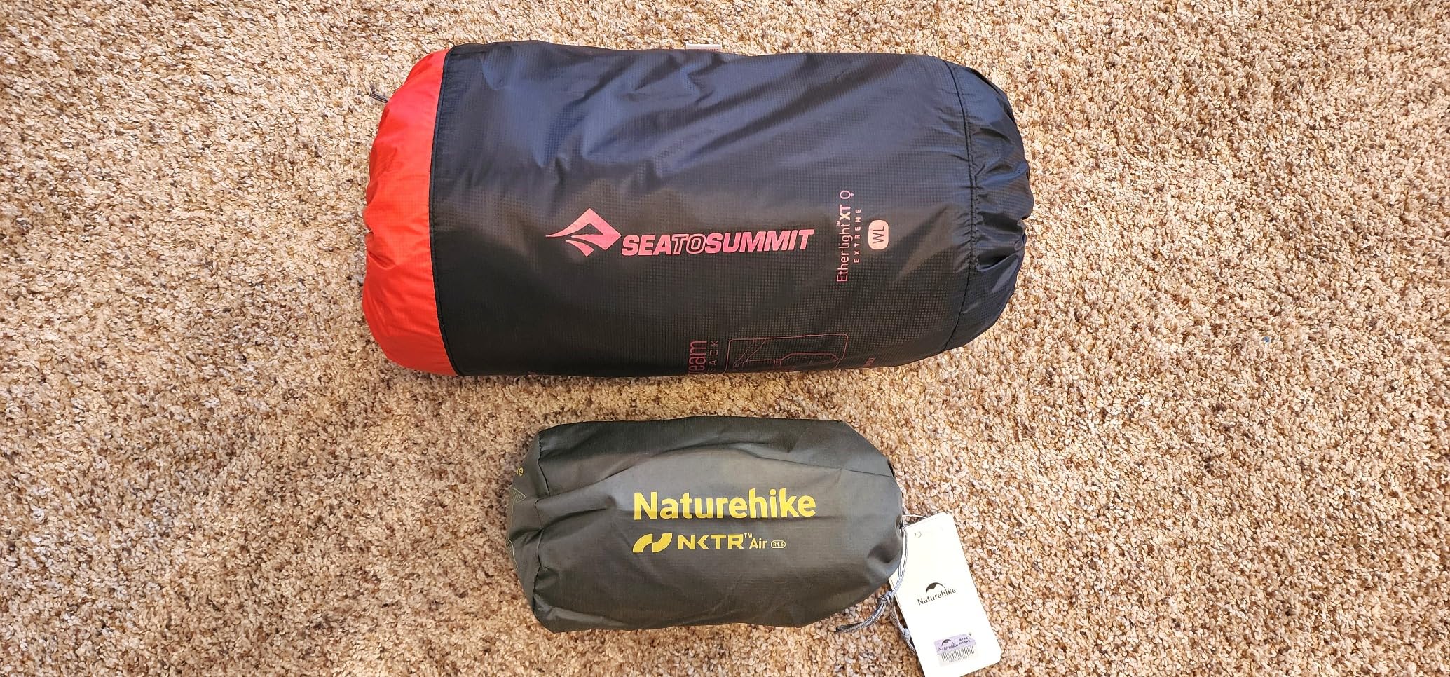 Naturehike 27oz Ultralight Sleeping Pad, Insulated Inflatable Sleeping Pad 4.6R, Lightweight Sleeping Mat for Camping, Hiking, Backpacking, with Air Pump Sack customer photo 1