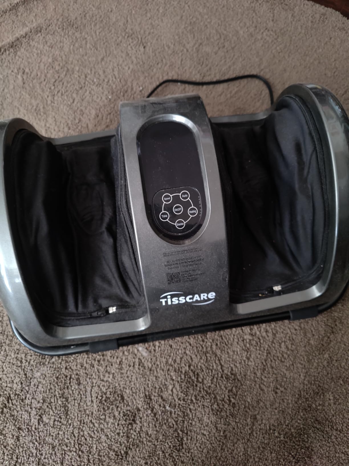 TISSCARE Shiatsu Foot Massager with Heat, FSA Eligible HSA Foot Massager for Plantar Fasciitis, Neuropathy, Circulation and Pain Relief, Massage Feet at Home/Office, Gift for Men and Women customer photo 1