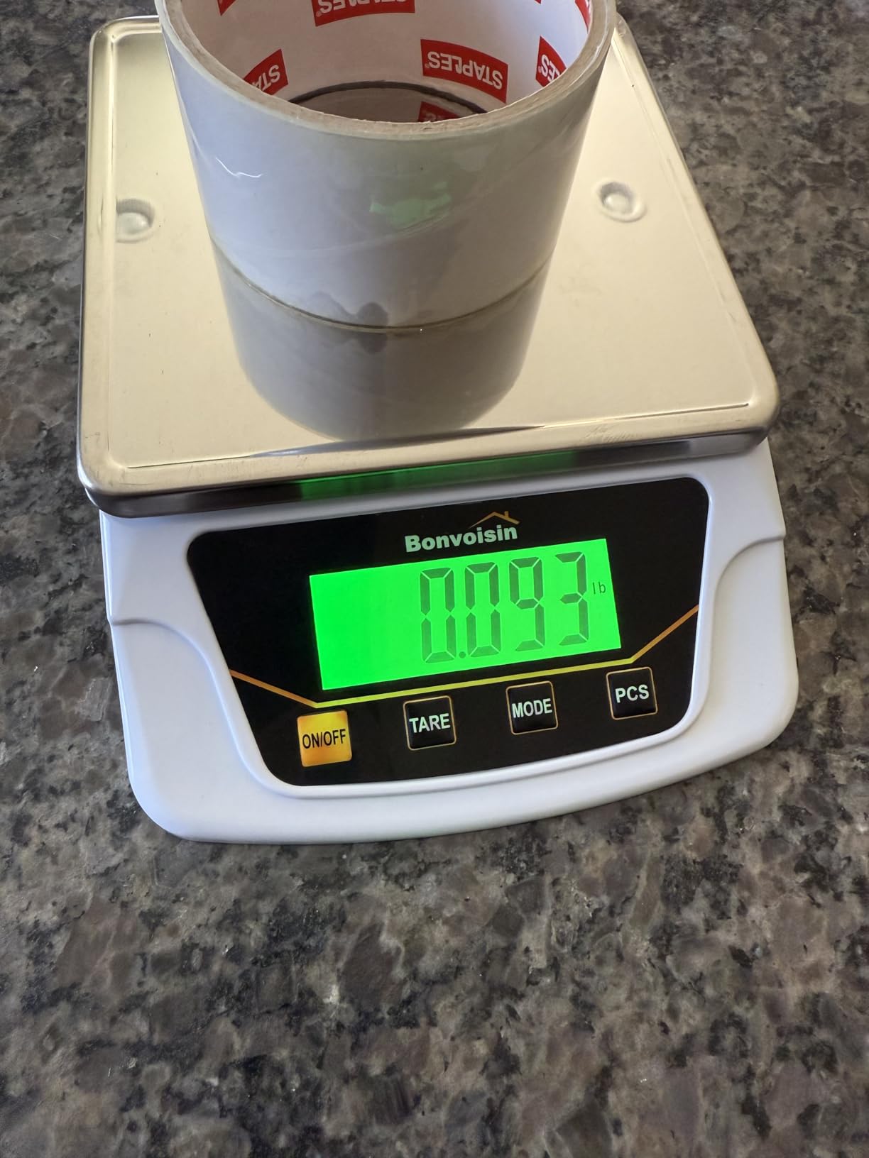 Bonvoisin Digital Scale 0.1 Gram Accuracy Precision Lab Scale 6000g Scientific Digital Balance for Laboratory, Jewelry Weighing customer photo 1