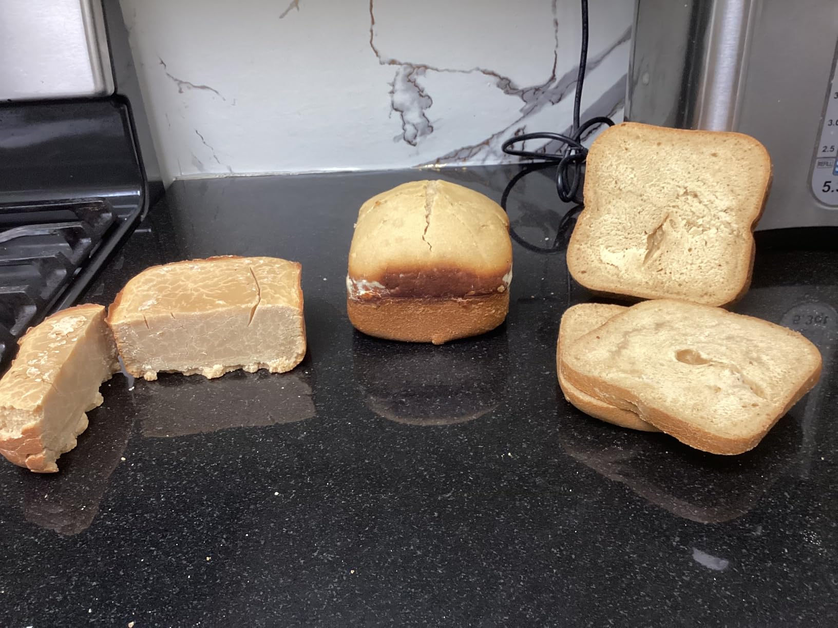 2LB Bread Maker Machine, OSIPOTO 17 in 1 Automatic Stainless Steel Bread Machine, Non-stick, Beginner-Friendly Controls, 15 Hour Timer, Easy to Clean Low Noise, High Success Rate for Homemade Bread customer photo 2