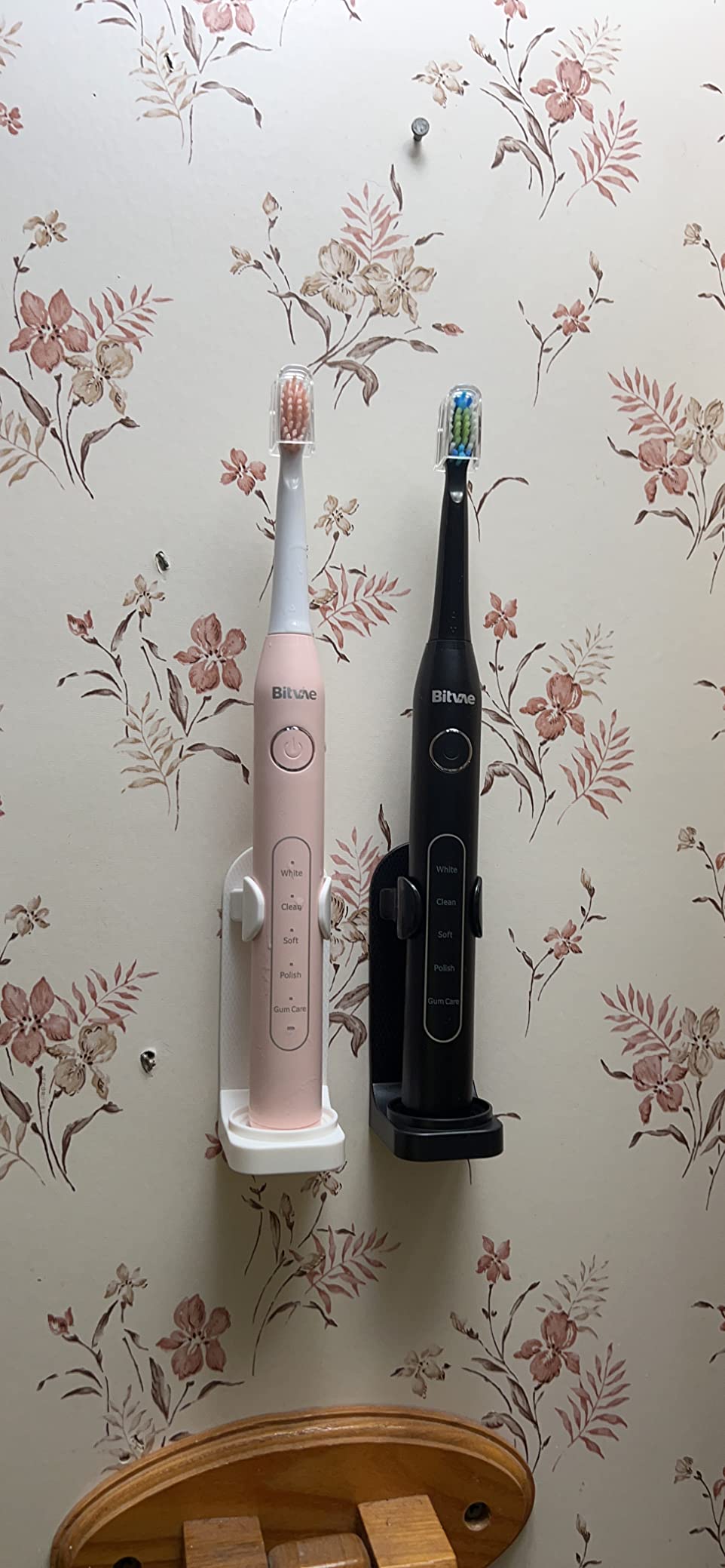 Bitvae ADA Accepted Electric Toothbrush, Travel Toothbrush Rechargeable for Adults and Kids, 60-Day Battery, 5 Modes, 8 Heads, Portable Travel Case & Holder, Shadow Black customer photo 1