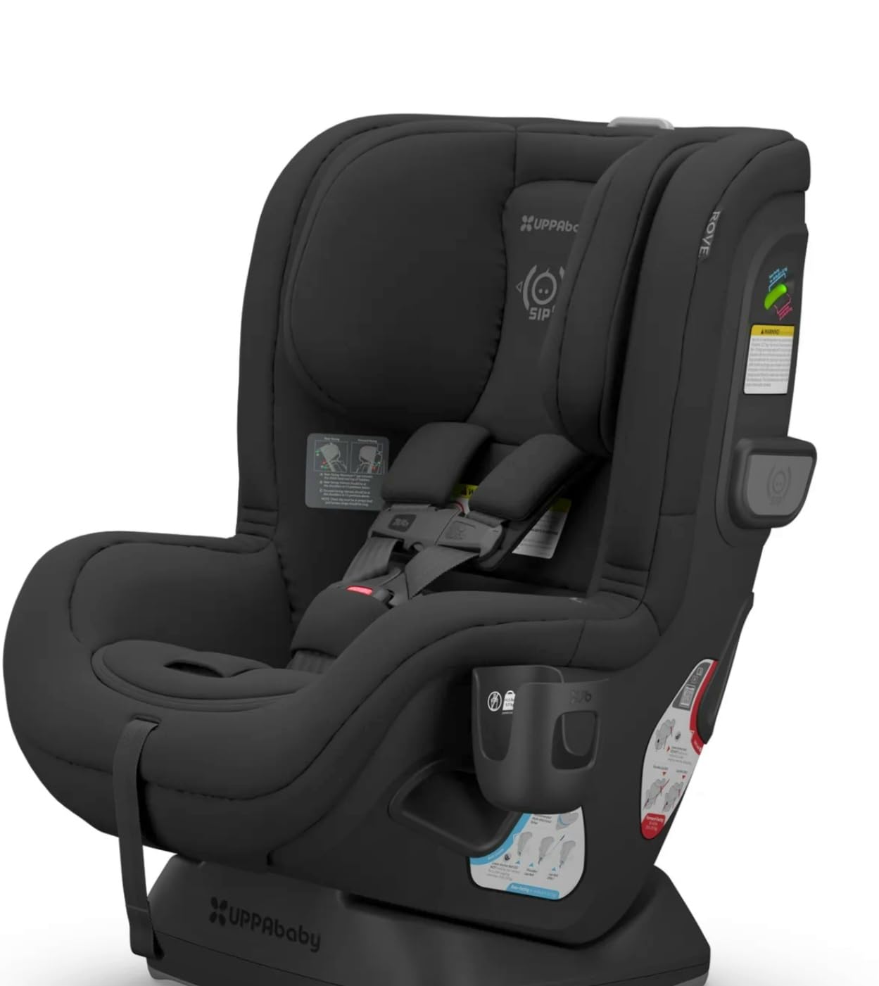 UPPAbaby Rove Convertible Car Seat - 2-in-1 Rear + Forward Facing - Quick + Secure 3-Step Install - Intuitive Safety Technology + Comfort Features - Cup Holder Included - Kavneer (Almond Mélange) customer photo 1