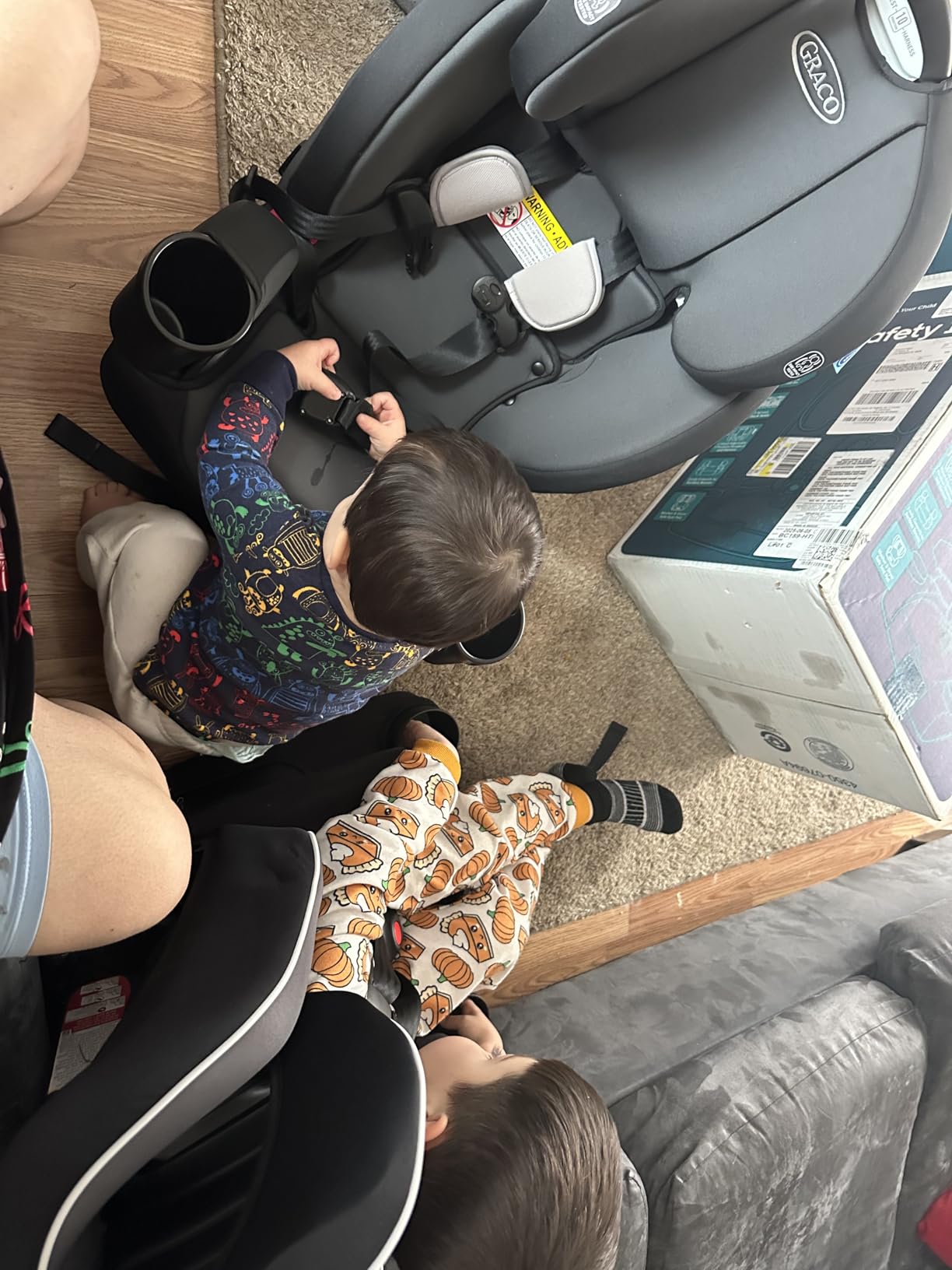 Graco TriRide 3-in-1 Reclining Car Seat, Clybourne - Rear & Forward Facing Car Seat, Highback Booster, Adjustable Headrest customer photo 2