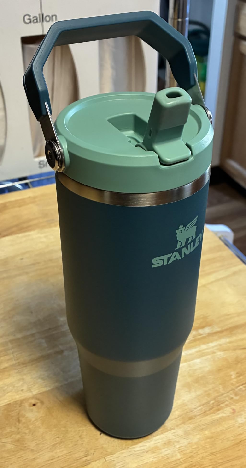 STANLEY IceFlow 2.0 Flip Straw Tumbler with Handle 30 oz | Twist On Lid and Flip Up Straw | Leak Resistant Water Bottle | Insulated Stainless Steel | BPA-Free | Rose Quartz customer photo 2