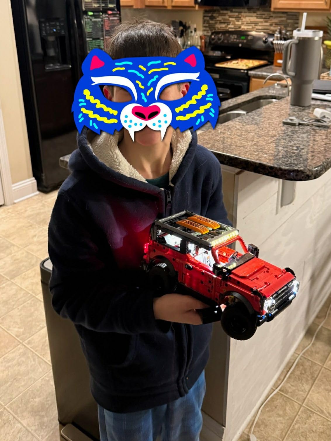 LEGO Technic Kids Toy Car - Building Kit for Boys and Girls, Ages 10+, Authentic Ford Trim & Details - 42213 customer photo 2