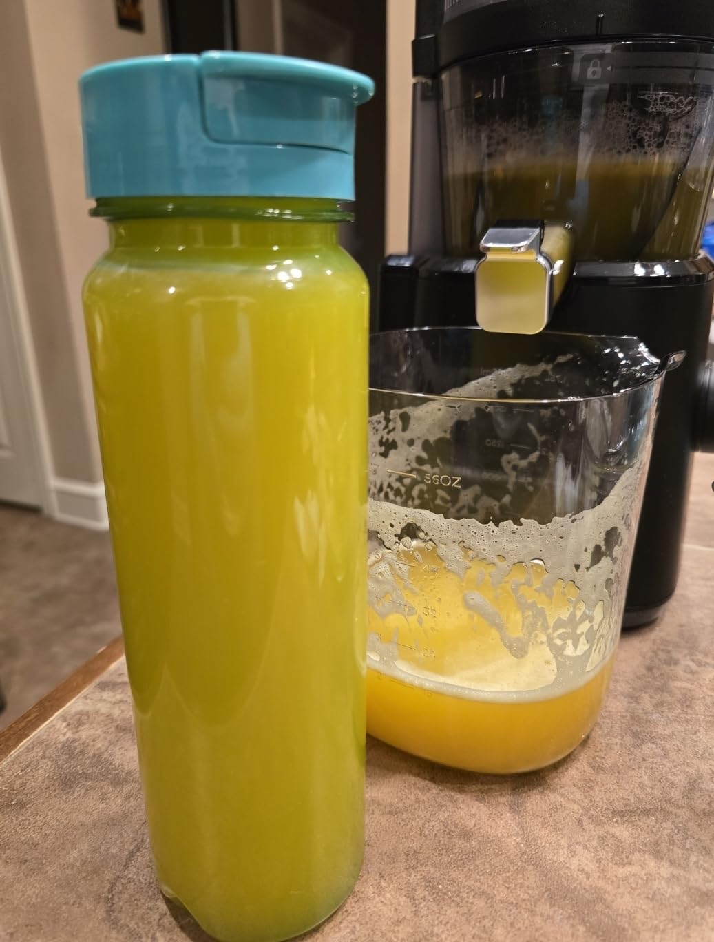 Nama J2 Cold Press Juicer - Self Feeding for Hands-Free Operation with Wide Mouth Hopper for Whole Recipe Loading, Zero Waste Masticating Juicer For More Juice, Less Pulp - Easy Cleanup & Assembly customer photo 1