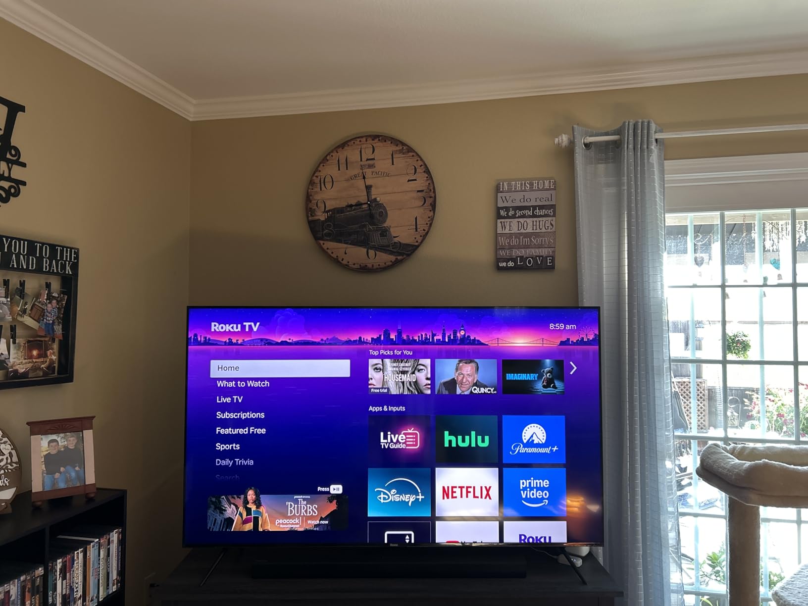 Roku Smart TV - 75-Inch Plus Series, Mini-LED TV - RokuTV with Enhanced Voice Remote - 4K QLED with Dolby Vision customer photo 2