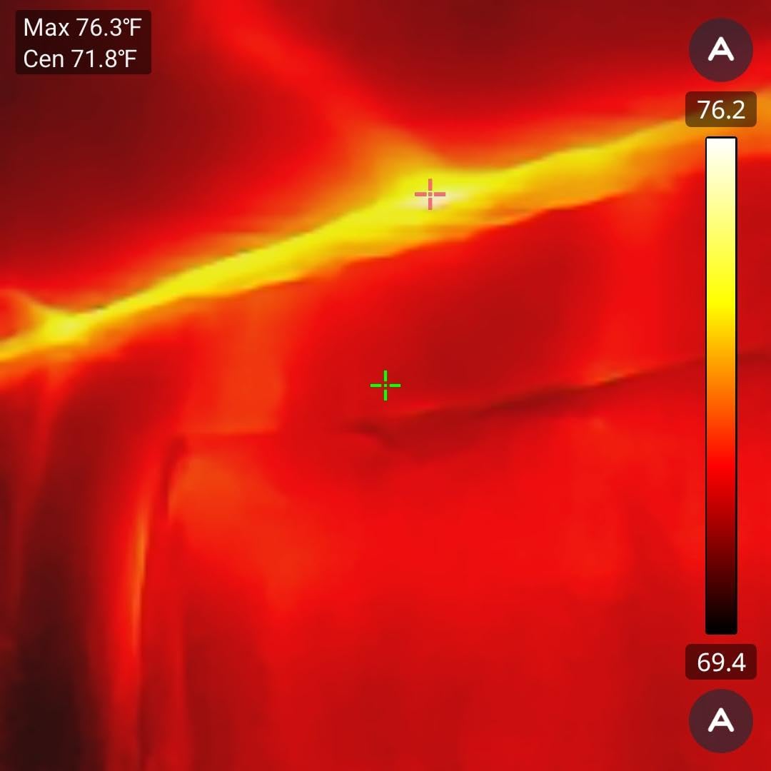GOYOJO Thermal Imaging Camera for Android/iPhone 15/16/17 iOS Series 192x192 IR Resolution - Water Leak Detection HVAC Electrical Plumbing, Automotive Repair, Home Inspection, DIY-USB-C customer photo 2