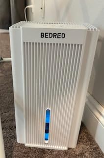 Dehumidifier, 95OZ Dehumidifier for Home 1000 Sq.Ft - Quiet with Auto Shut Off & Relaxing 7 Color Ambient Light,Ideal for Livingroom, Bedroom, Basement(White) customer photo 1