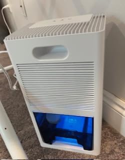 Dehumidifier, 95OZ Dehumidifier for Home 1000 Sq.Ft - Quiet with Auto Shut Off & Relaxing 7 Color Ambient Light,Ideal for Livingroom, Bedroom, Basement(White) customer photo 2